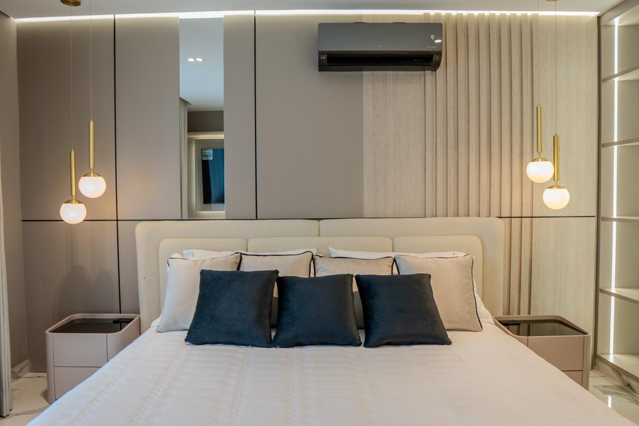 Sala social — Residencial en Bogotá · AC Luxe Living Spaces