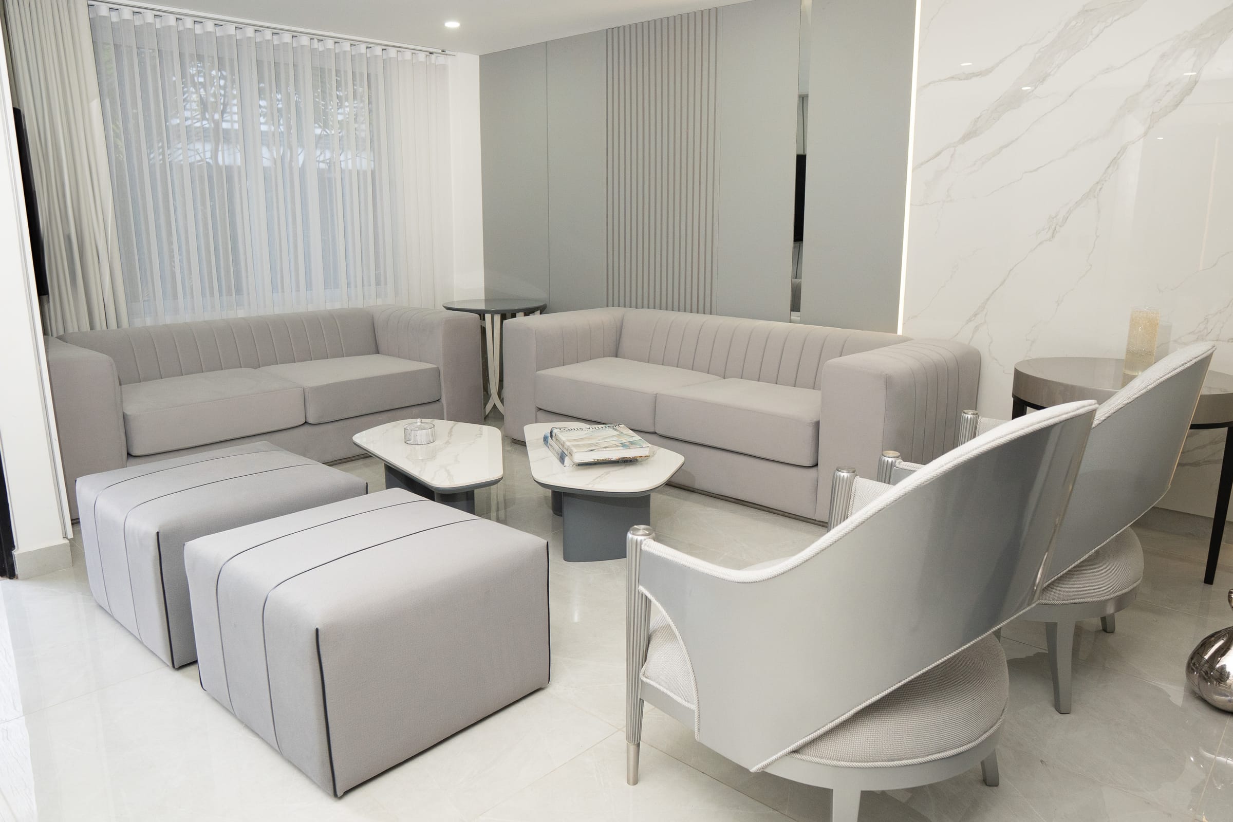 Salón — Sala en Colombia · AC Luxe Living Spaces